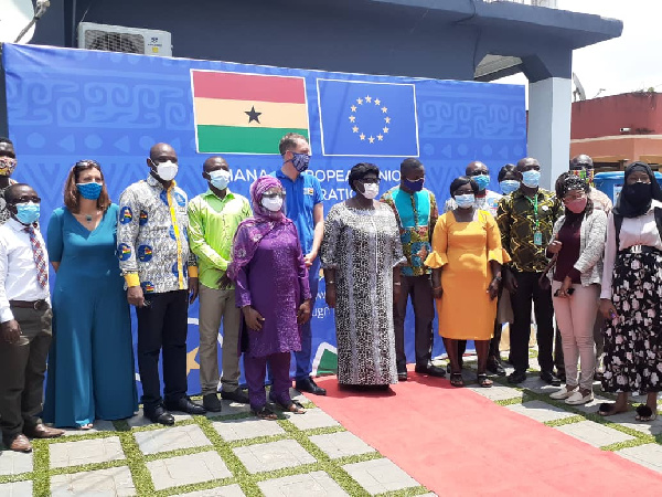 NAO and EU delegation donate PPEs to JHS, SHS and NGOs